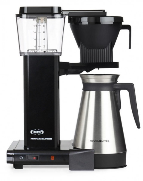 Moccamaster Ekspres przelew. KBGT 741 Black +termos - Galeria zdjęcie 1