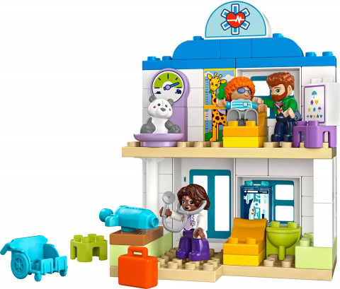 LEGO DUPLO TOWN 10449 Pierwszy raz: Wizyta u lekarza - Galeria zdjęcie 3