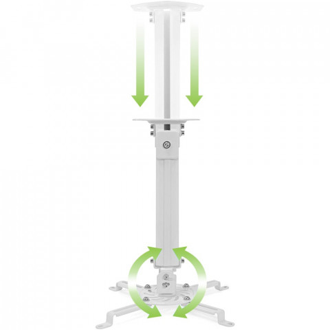 TECHLY UCHWYT SUFITOWY DO PROJEKTORA 54-90CM 13,5K - Galeria zdjęcie 6
