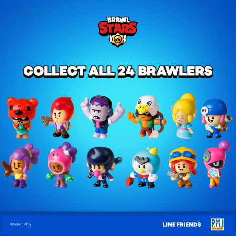 BRAWL STARS S1 FIGURES - 8 PACK DELUXE BOX VER.A - Galeria zdjęcie 5