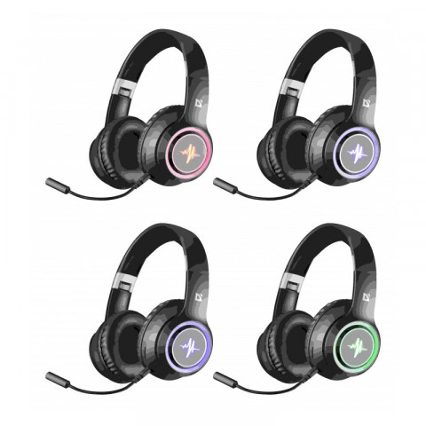 DEFENDER SŁUCHAWKI BLUETOOTH FREEMOTION B571 CZARNE LED - Galeria zdjęcie 2