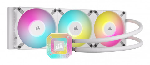 Corsair iCUE H150iELITE XT 360 mm RGB WH - Galeria zdjęcie 1