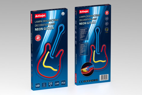 Neon LED Activejet AJE-NEON GITARA - Galeria zdjęcie 9