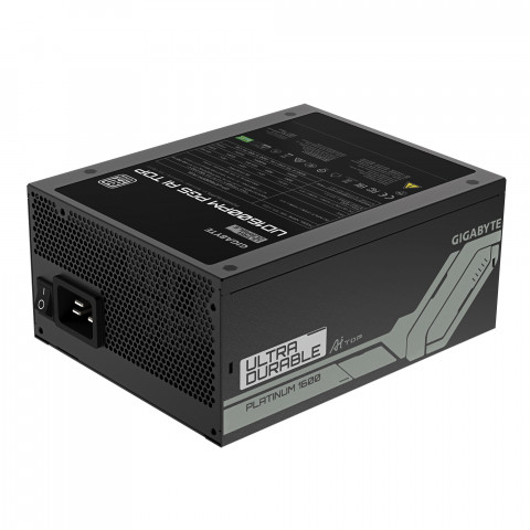 Zasilacz Gigabyte UD1600PM 1600W PG5 AI ATX 3.1 80+ Platinum (GP-UD1600PM-PG5) - Galeria zdjęcie 6