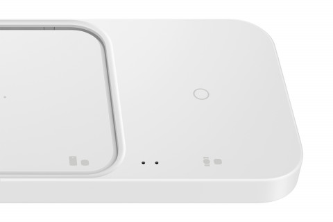 Samsung Wireless Charger Duo (with Travel Adapter), White - Galeria zdjęcie 6