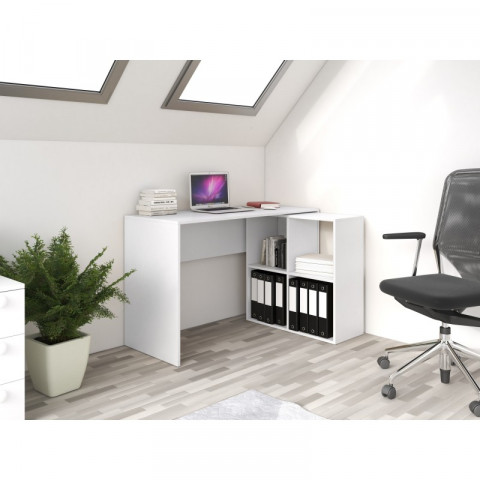 BIURKO PLUS MALAX 2X2 BIAŁY MAT - Galeria zdjęcie 4