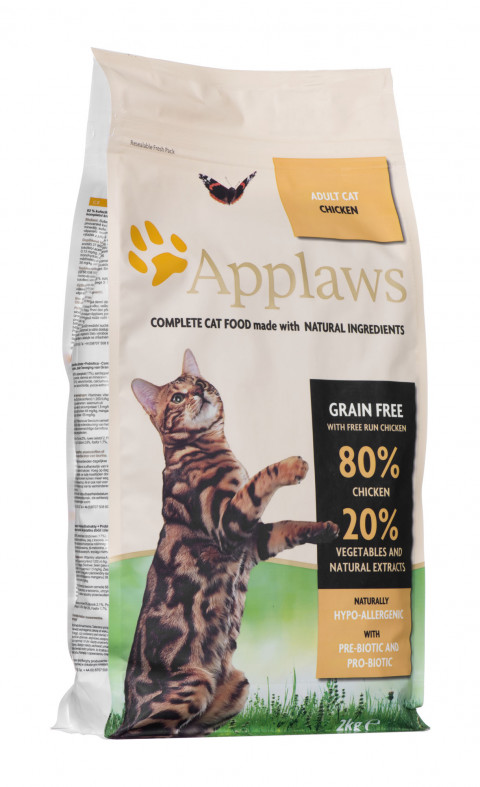 APPLAWS CAT Kurczak - sucha karma dla kota z wysoką zawartością mięsa - 2kg - Galeria zdjęcie 1