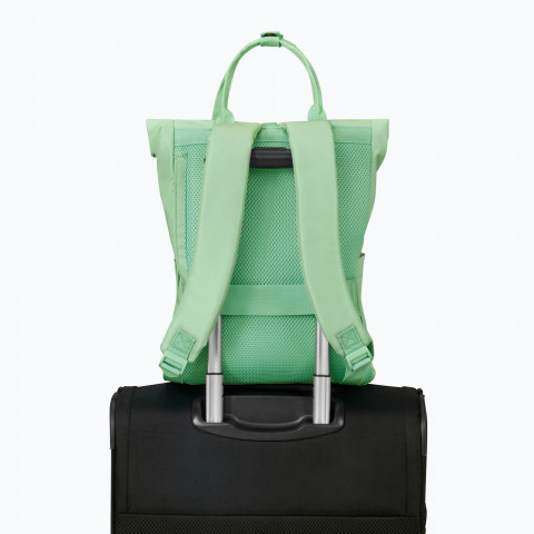 American Tourister Urban Groove Pastels Roll Top Backpack Pastel Green - Galeria zdjęcie 5