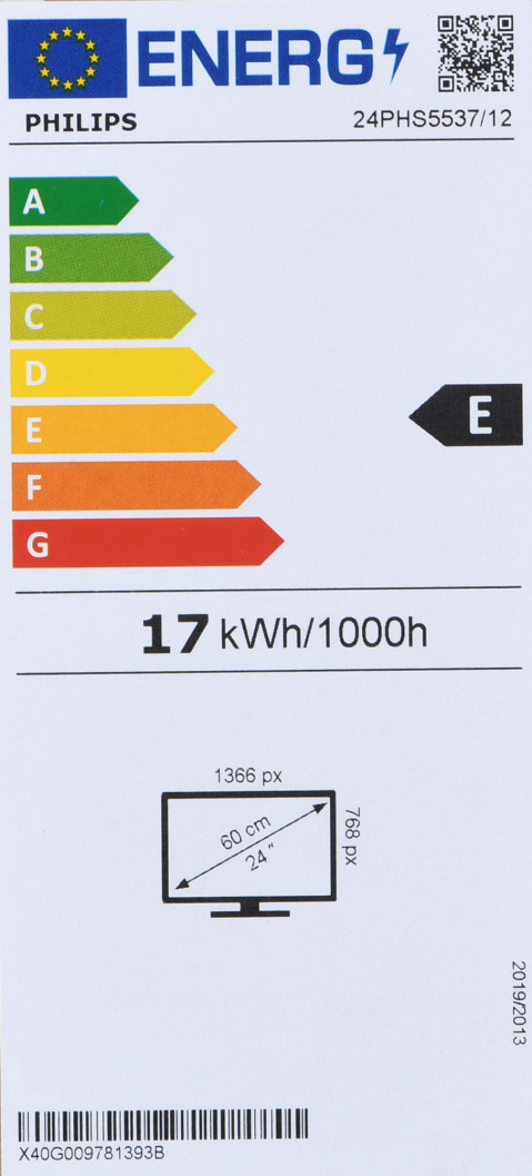 Telewizor Philips 24PHS5537/12 LED 24'' HD Ready Dolby Audio DVB-T2 Biały - Galeria zdjęcie 10