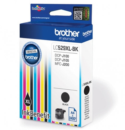 Tusz Brother czarny LC529XLBK LC-529XLBK - Galeria zdjęcie 2