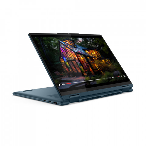 Lenovo Yoga 7 2-in-1 14IML9 Ultra 5 125H 14"WUXGA OLED 400nits Touch 16GB LPDDR5x SSD512 Intel Arc Graphics Win11 Tidal Teal - Galeria zdjęcie 6