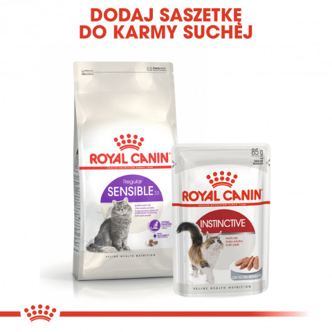 ROYAL CANIN Sensible 33 Adult - sucha karma dla kota - 400g - Galeria zdjęcie 6