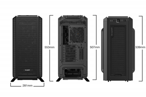 OBUDOWA BE QUIET! SILENT BASE 802 BLACK - Galeria zdjęcie 2