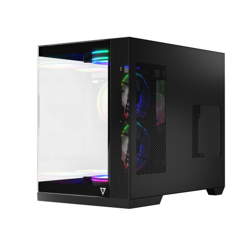 MODECOM OBUDOWA VOLCANO PANORAMA ARGB 7F MIDI BLK - Galeria zdjęcie 15