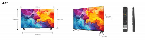 Telewizor 43" TCL 43P655 4K Ultra HD Android - Galeria zdjęcie 11