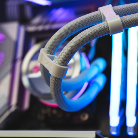 Chłodzenie wodne Valkyrie Dragonfang 240 ARGB White (VK-AIODR240W) - Galeria zdjęcie 3