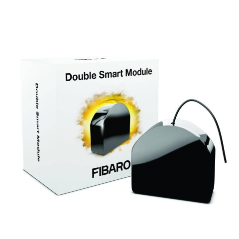 Przełącznik elektryczny Fibaro FGS-224 ZW5  Double Smart Module - Galeria zdjęcie 2