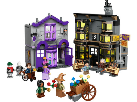 LEGO Harry Potter 76439 Sklepy Ollivandera i Madame Malkin - Galeria zdjęcie 3