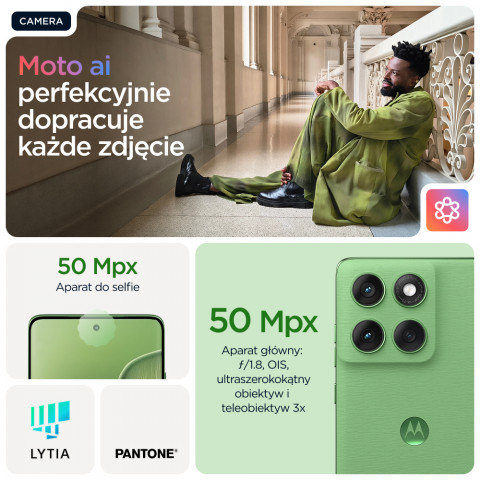 Motorola Edge 60 5G 12/256GB Shamrock - Galeria zdjęcie 15