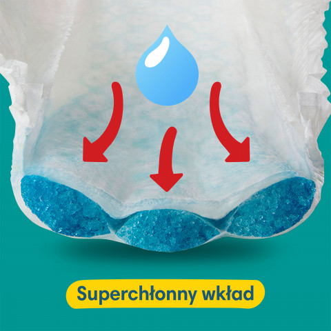 PAMPERS Pieluchomajtki XL Rozm 6, 15+kg,84szt - Galeria zdjęcie 6