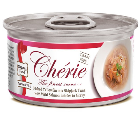 Cherie MIKS TUŃCZYKA W SOSIE zestaw 24 x 80g - Galeria zdjęcie 5