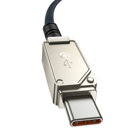 Kabel Baseus Unbreakable Typ C-Typ C 100W 1m (biały) - Galeria zdjęcie 5