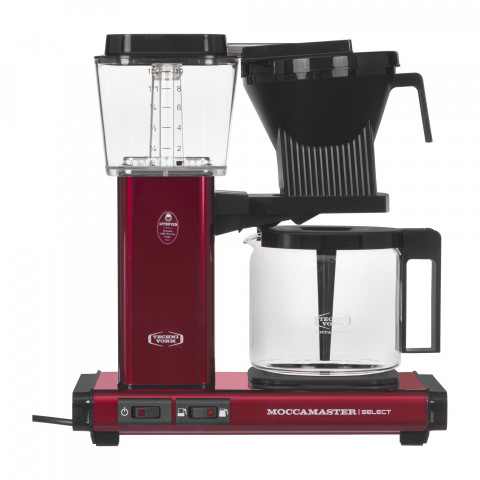 Moccamaster KBG Select metallic red ekspres przelewowy - Galeria zdjęcie 2