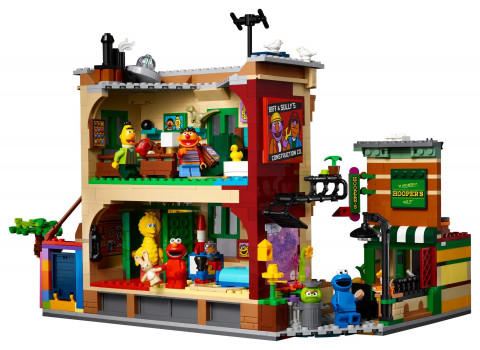 LEGO Ideas 21324 123 Ulica Sezamkowa - Galeria zdjęcie 5