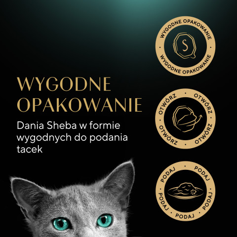 SHEBA Nature's Collection Mix - mokra karma dla kota - 8x85g - Galeria zdjęcie 15
