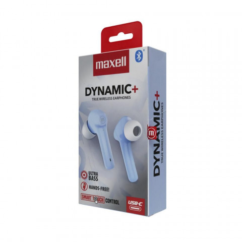 MAXELL DYNAMIC+ Słuchawki bezprzewodowe niebieskie - Galeria zdjęcie 2