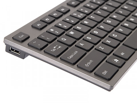Klawiatura A4Tech KV-300H Grey USB - Galeria zdjęcie 3