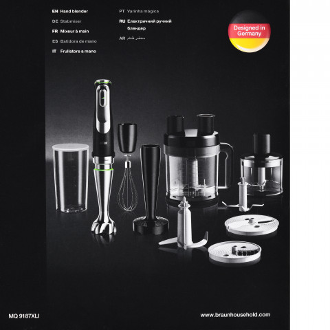 Blender ręczny BRAUN MQ 9187XLI - Galeria zdjęcie 16