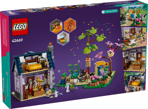 LEGO FRIENDS 42669 Dom pszczelarzy i kwiatowy ogród - Galeria zdjęcie 2