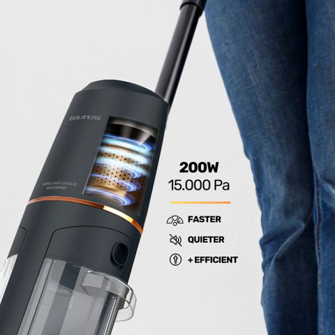 Odkurzacz bezprzewodowy Taurus Wet&Dry Homeland Unique WaterPro EST9489290L - Galeria zdjęcie 3