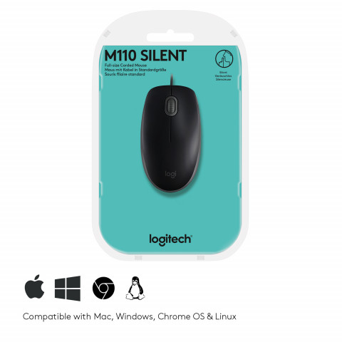 MYSZ LOGITECH B110 Black - Galeria zdjęcie 7