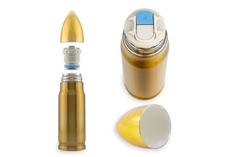 Termos Bullet Brass nabój 350 ml - Galeria zdjęcie 2