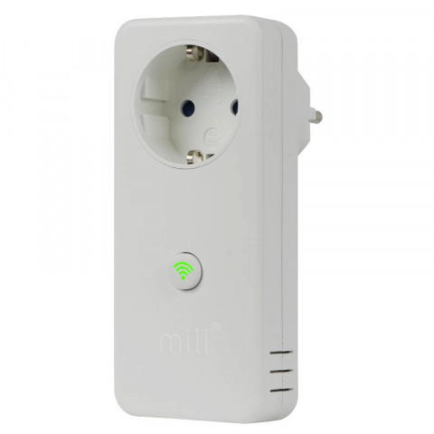 Inteligentne gniazdko Mill Socket WiFi z termostatem i czujnikiem wilgotności - Galeria zdjęcie 1
