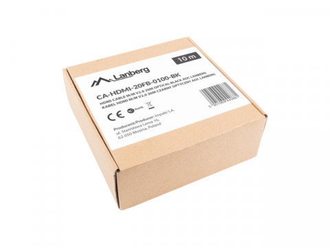LANBERG KABEL HDMI LANBERG KABEL HDMI M/M V2.0 10M - Galeria zdjęcie 5
