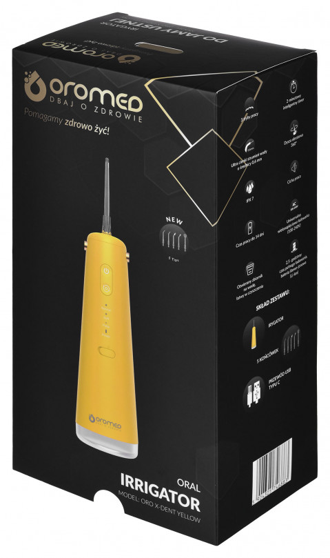 Inteligentny irygator ORO-X DENT YELLOW Oromed - Galeria zdjęcie 15