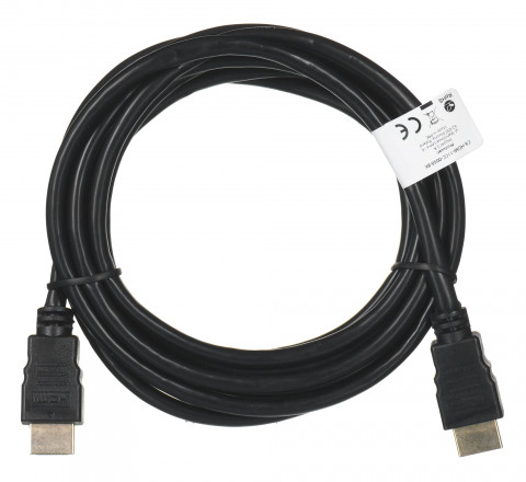 LANBERG KABEL HDMI V2.0 M/M 3M CCS CZARNY - Galeria zdjęcie 3