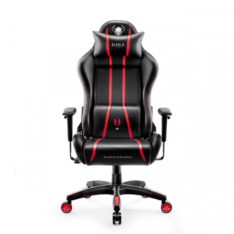 Fotel gamingowy DIABLO X-ONE 2.0 normal fotel czarno-czerwony - Galeria zdjęcie 1