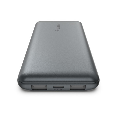 Powerbank Belkin BoostCharge Power Bank 10K 2xUSB-A + 1xUSB-C 10000mAh 15W Grey - Galeria zdjęcie 5