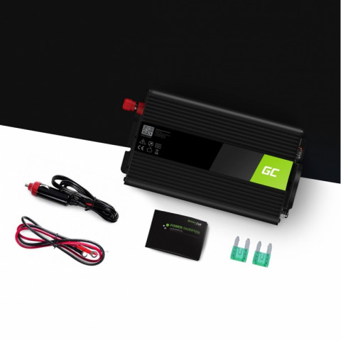 GREEN CELL PRZETWORNICA INV03DE 12V - 230V 500W/10 - Galeria zdjęcie 3
