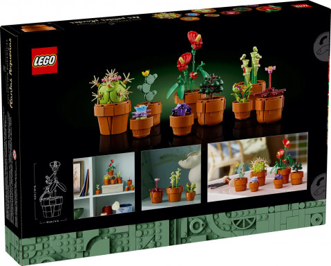 Lego Icons 10329 Małe roślinki - Galeria zdjęcie 2