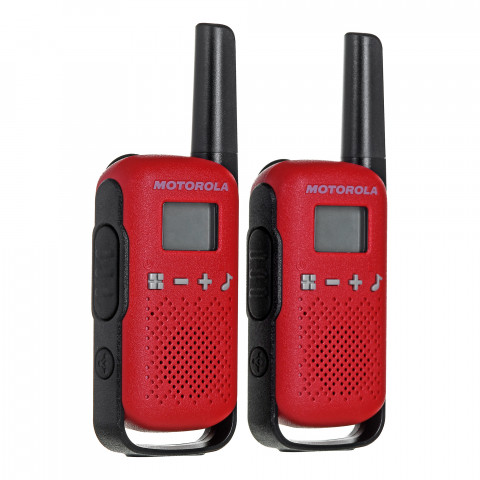 Motorola krótkofalówka T42 PMR TLKR czerwone - Galeria zdjęcie 2
