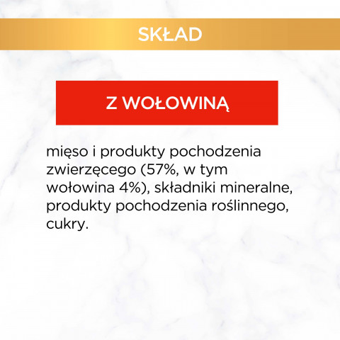 PURINA Gourmet Gold Mus z wołowiną - mokra karma dla kota - 85 g - Galeria zdjęcie 11