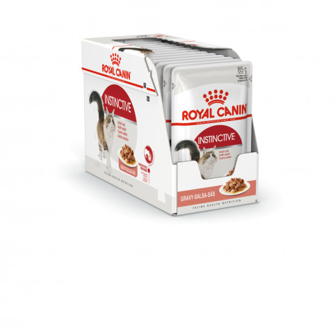 ROYAL CANIN FHN Instinctive w sosie - mokra karma dorosłych kotów - 12x 85 g - Galeria zdjęcie 12