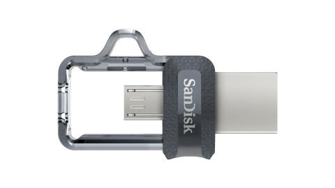 Sandisk Flashdrive Ultra Dual Drive 128GB USB 3.0 szary - Galeria zdjęcie 7