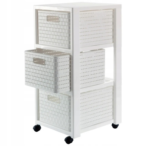 ROTHO Country biały - regał - 71,2 x 32,5 x 37,5 cm - Galeria zdjęcie 2