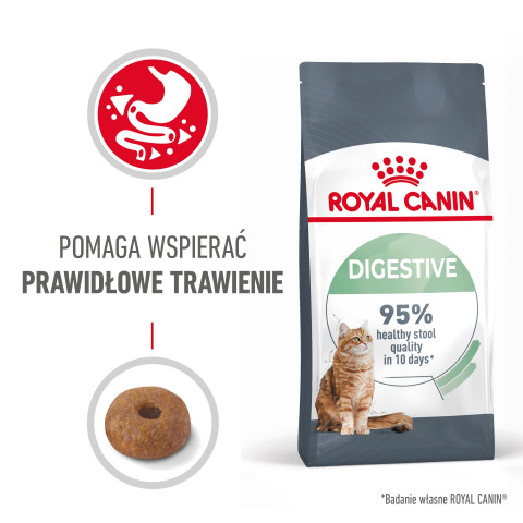 ROYAL CANIN FCN Digestive Care - sucha karma dla kota dorosłego - 4 kg - Galeria zdjęcie 4